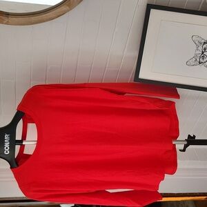 Red Women's Top, L